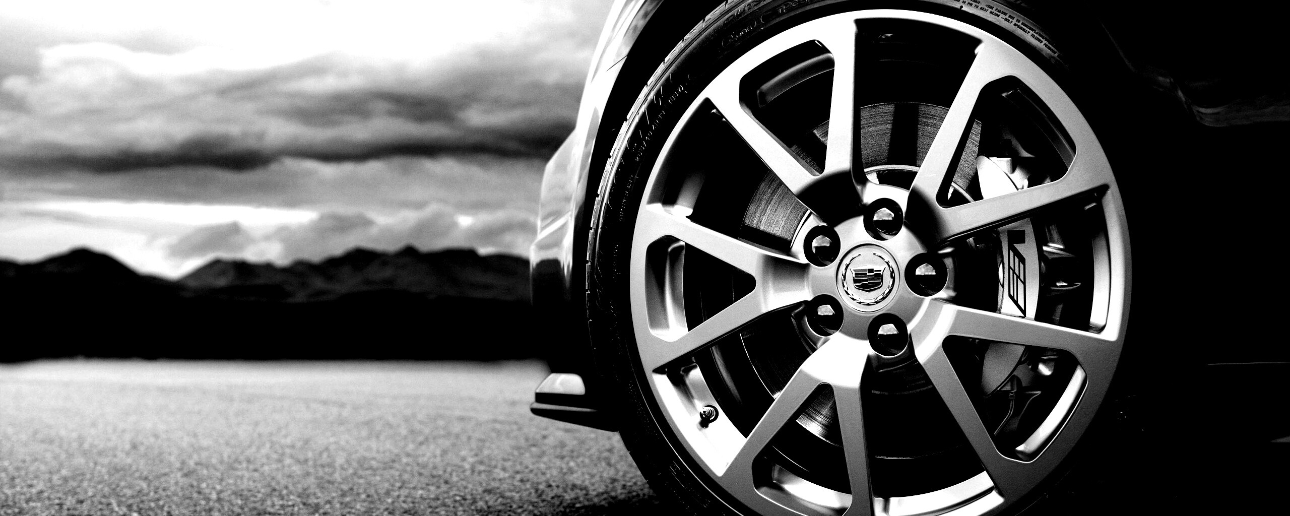 Колесо кадиллака обои