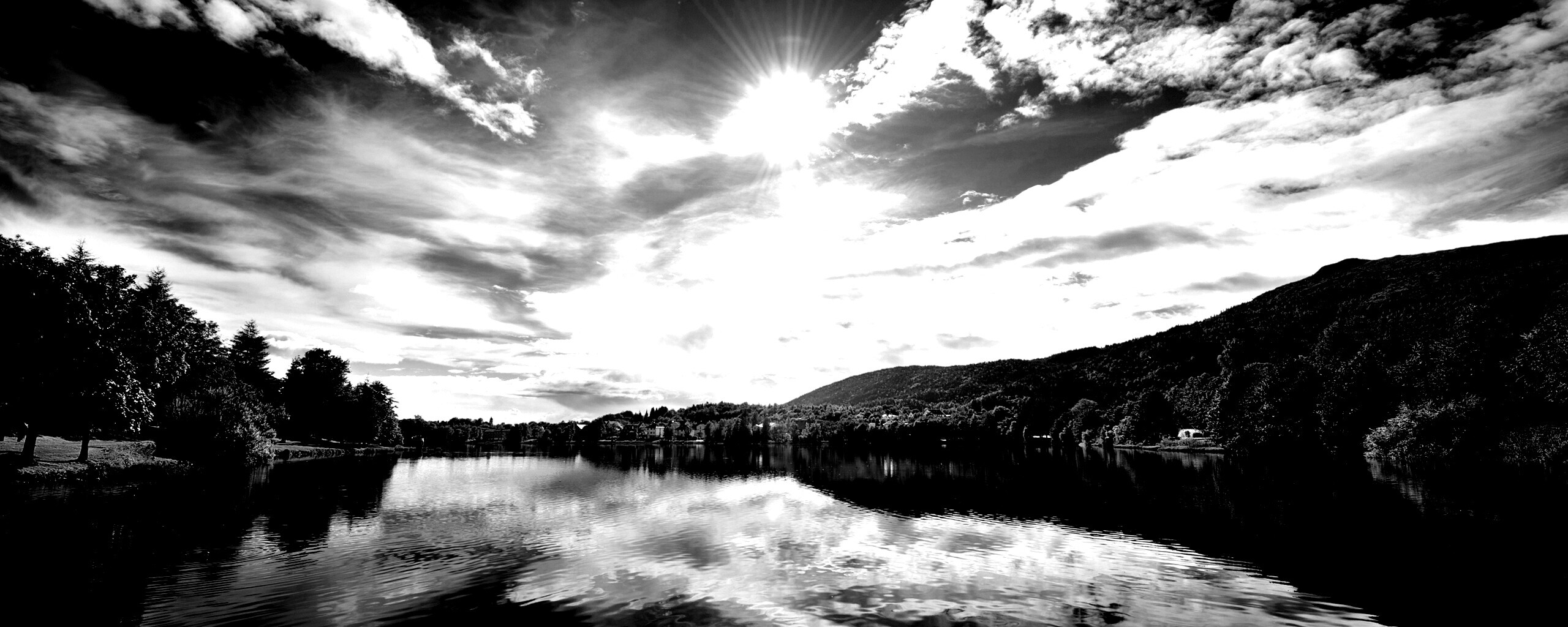 Норвежская река обои