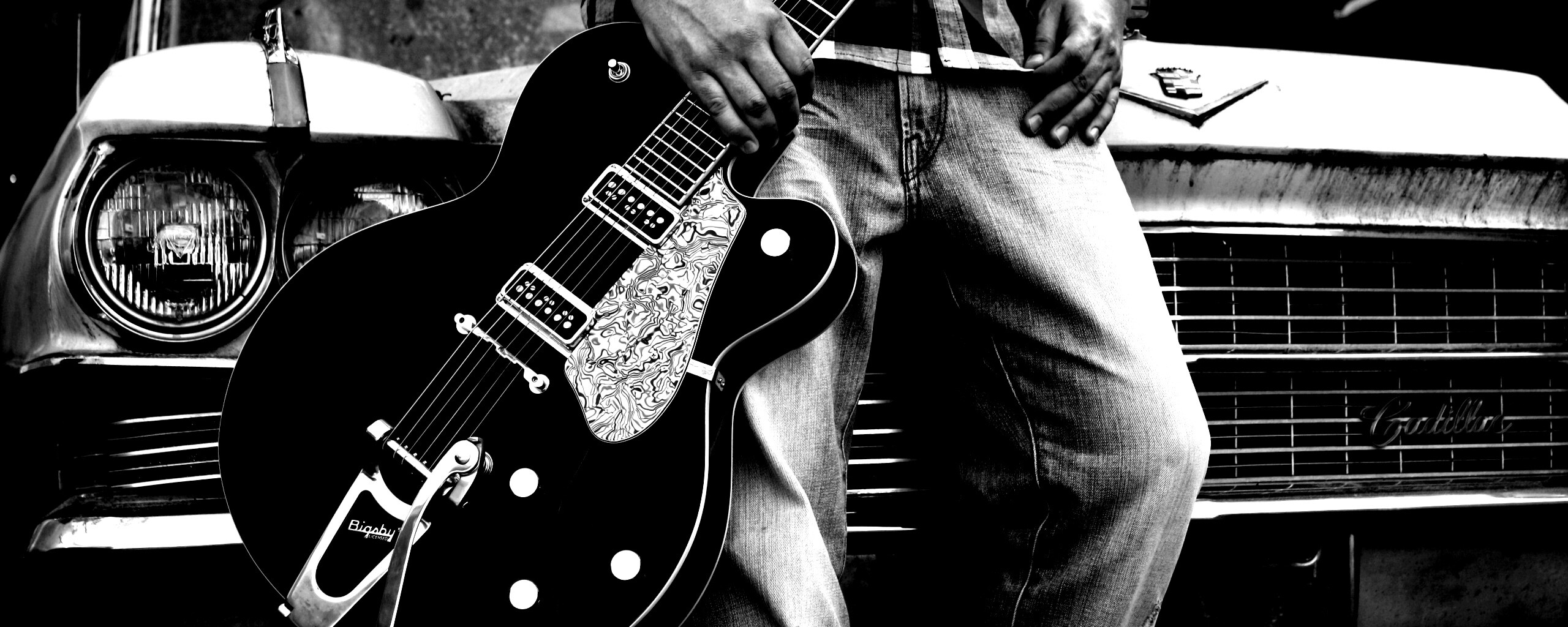Gretsch и Cadillac обои