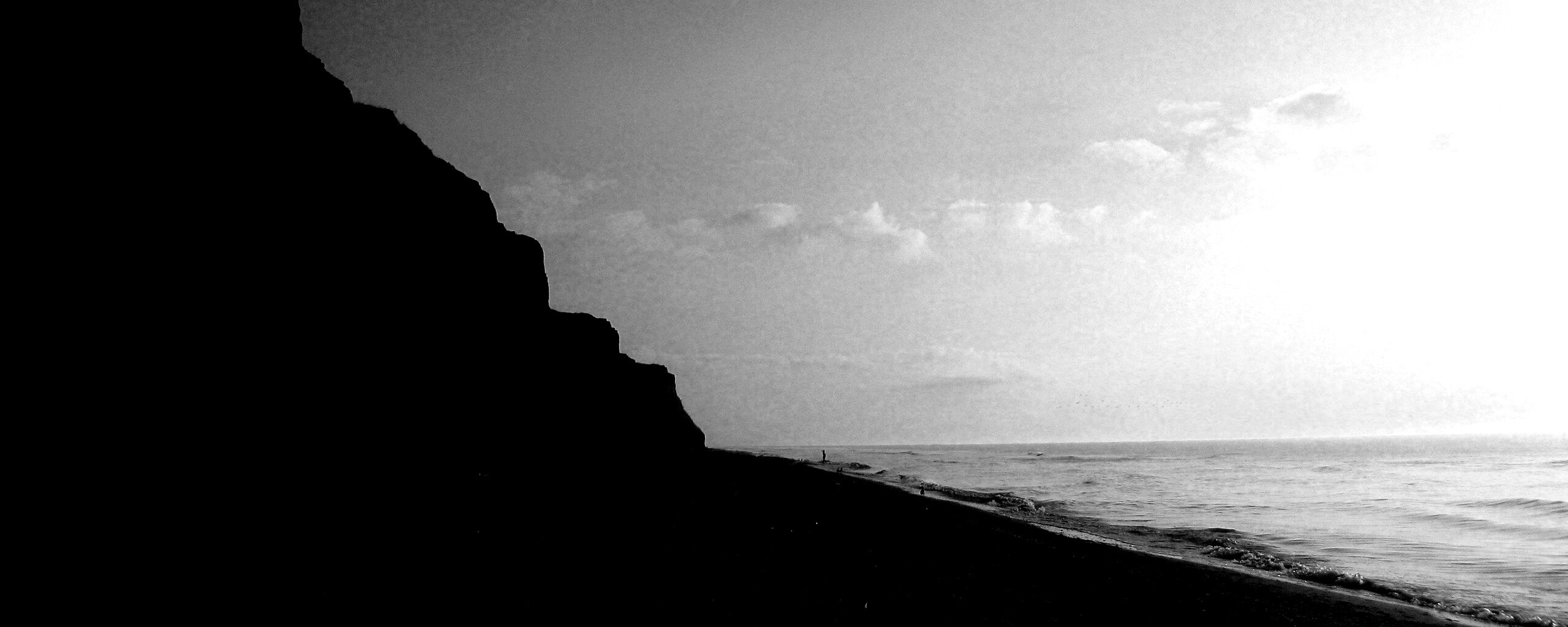 Уединенный пляж обои