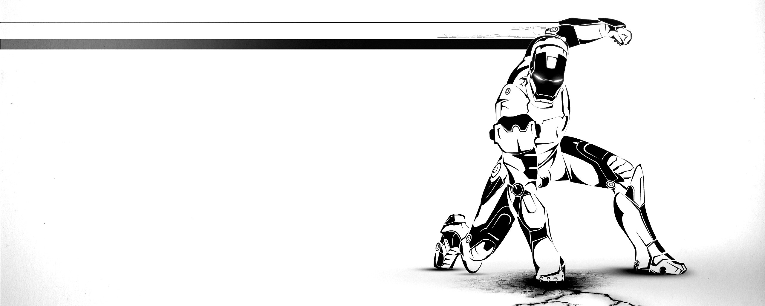 Векторный Железный Человек обои