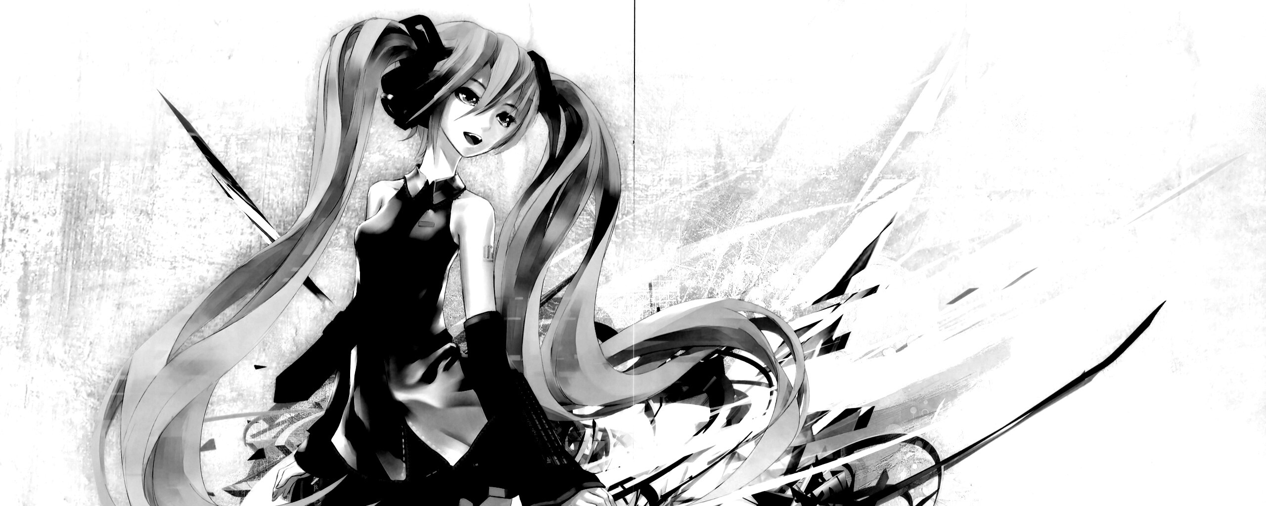 Арт с Хатсуне Мику обои