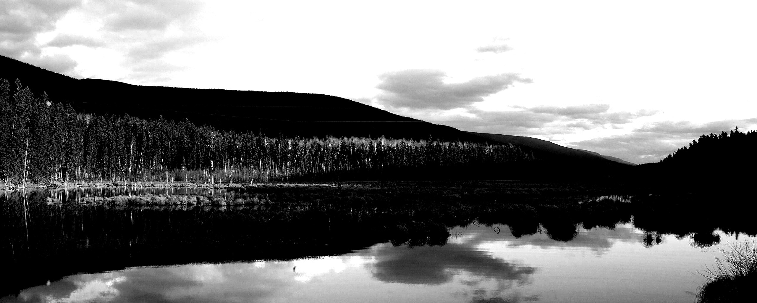 Осеннее озеро обои