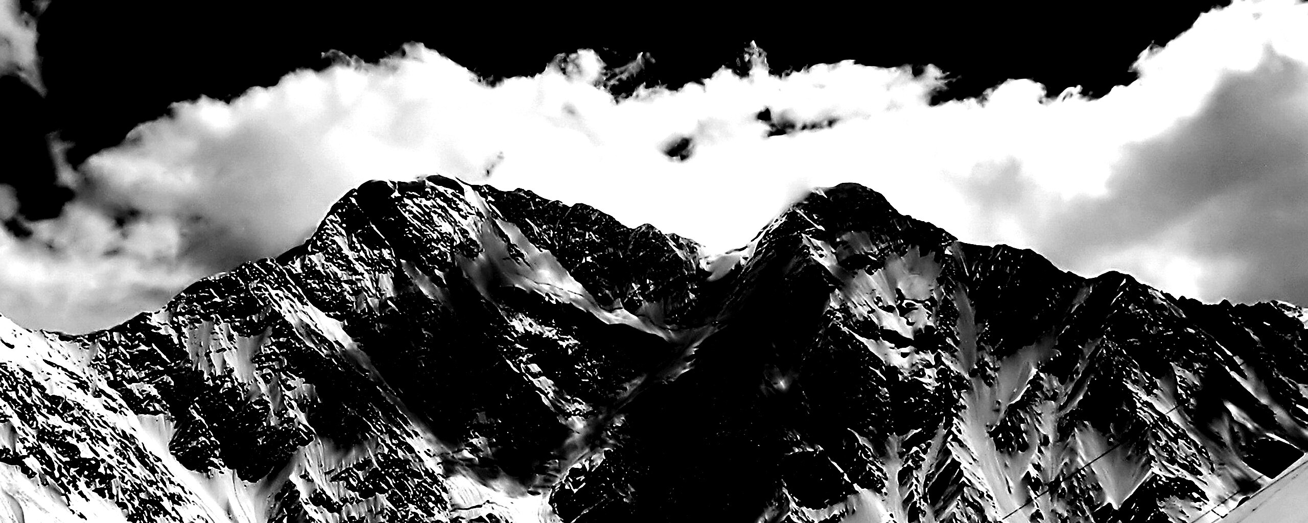 Снежные горы обои