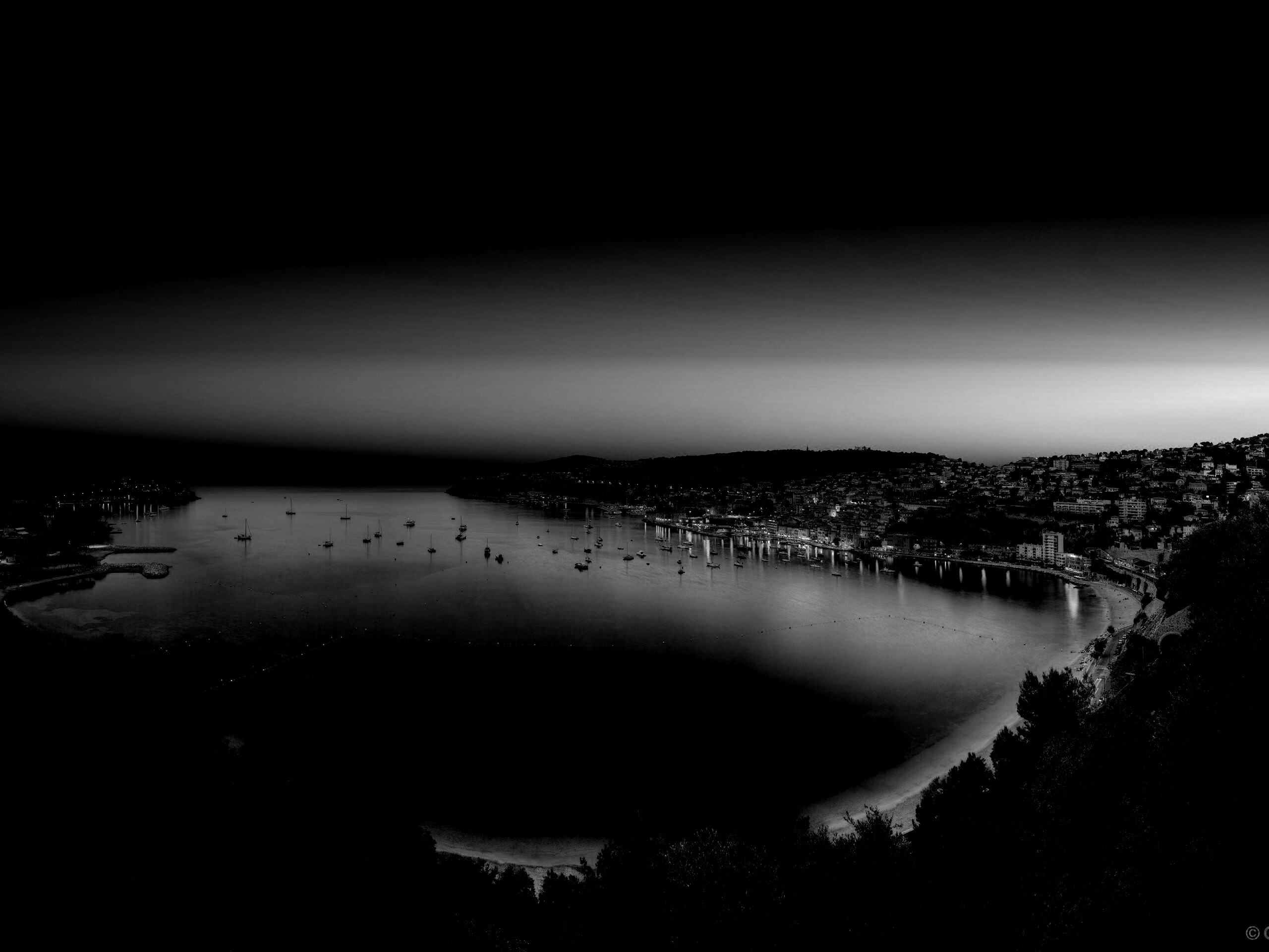 Ночь в Монако обои