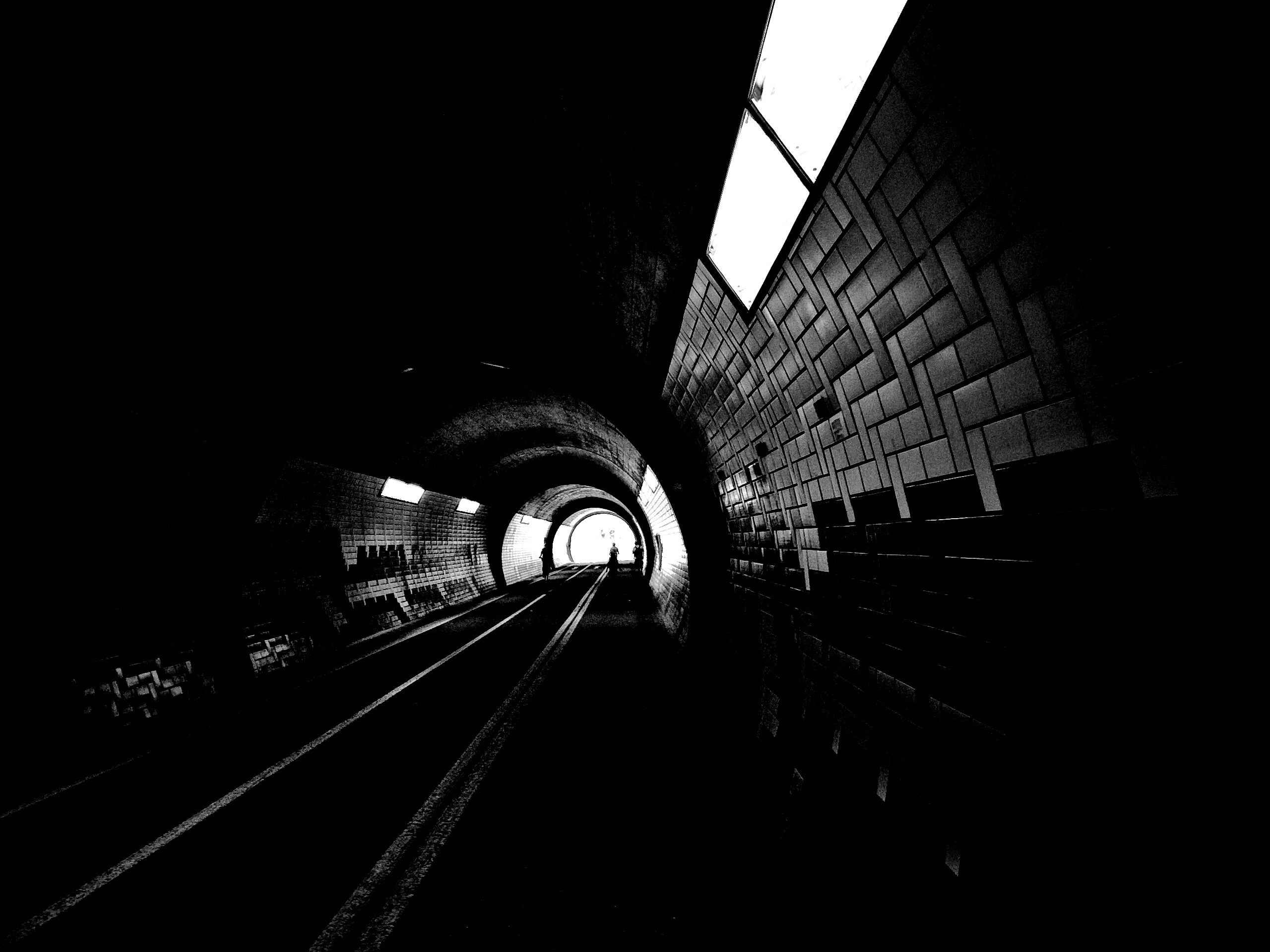 Пешеходный тоннель обои