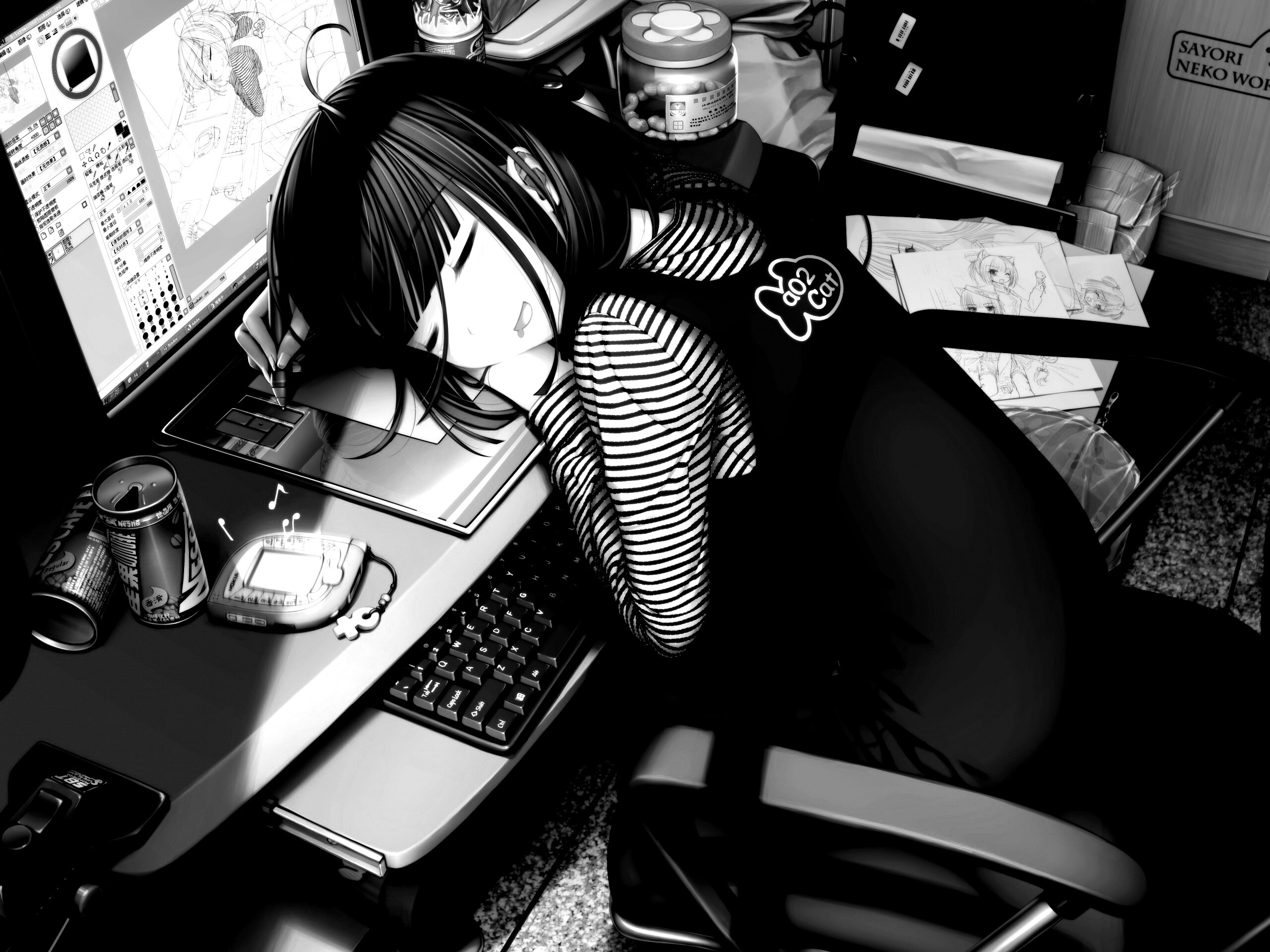 Нарисовать самого себя обои