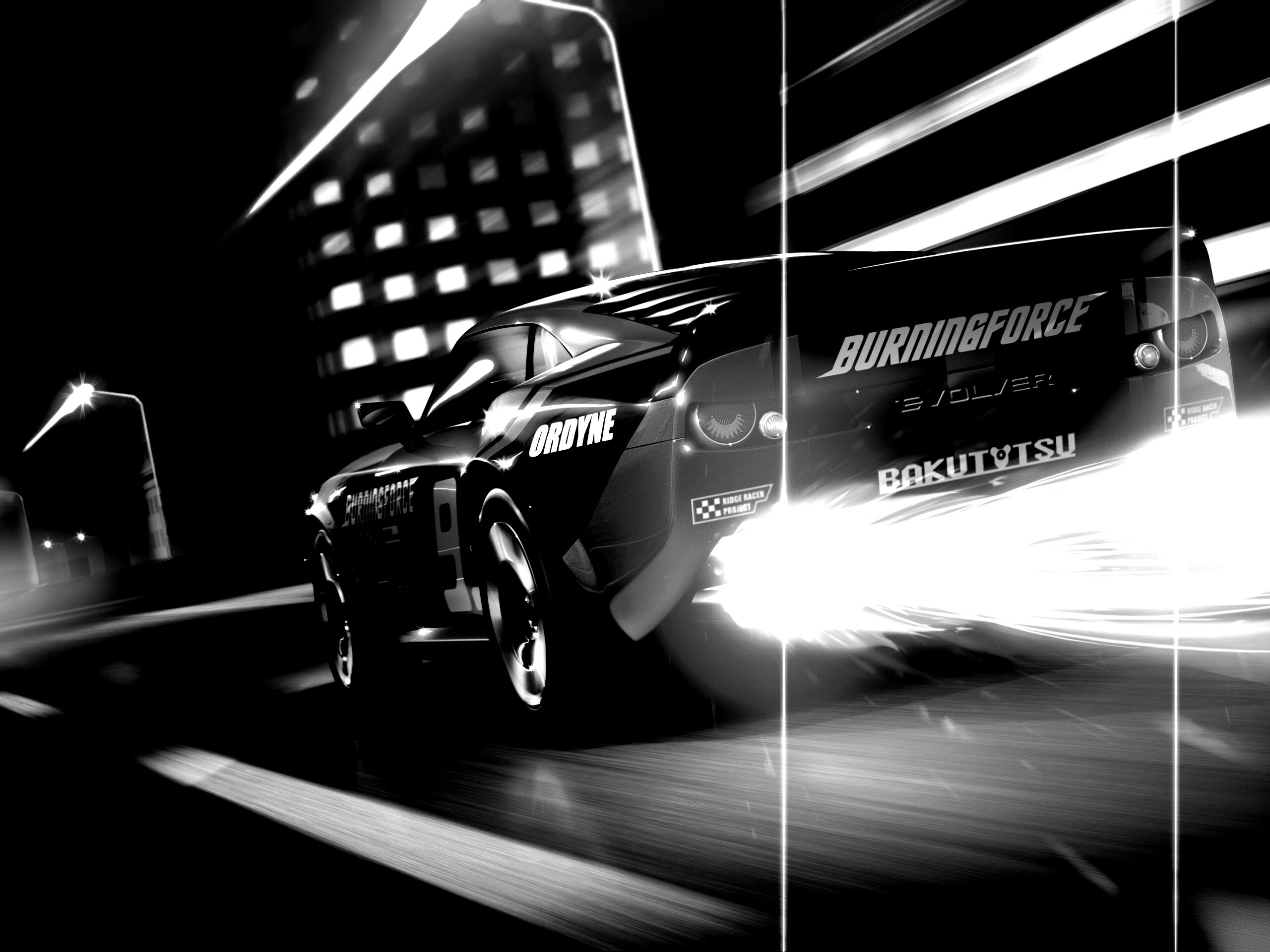 Ночное нитро обои