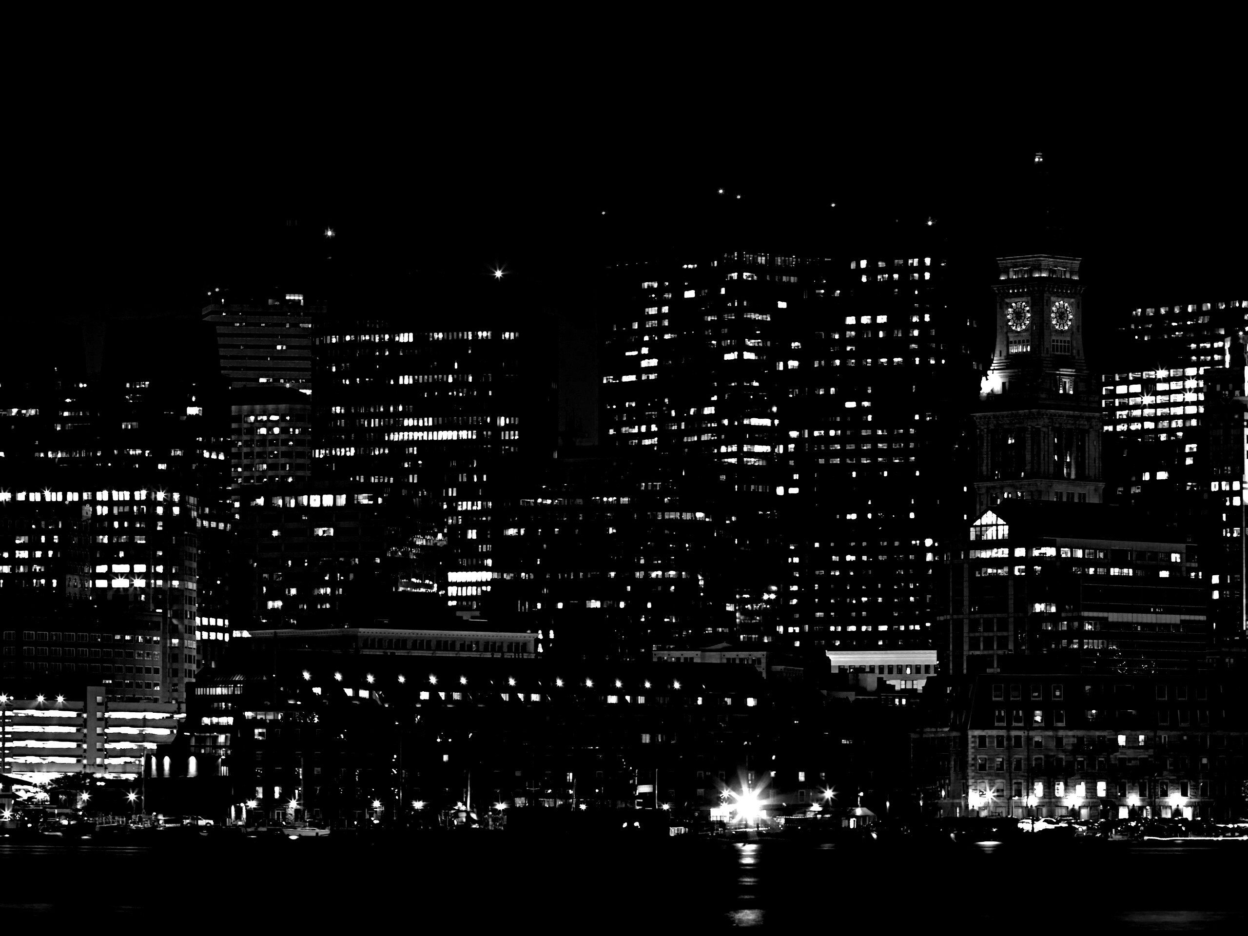 Панорама города обои