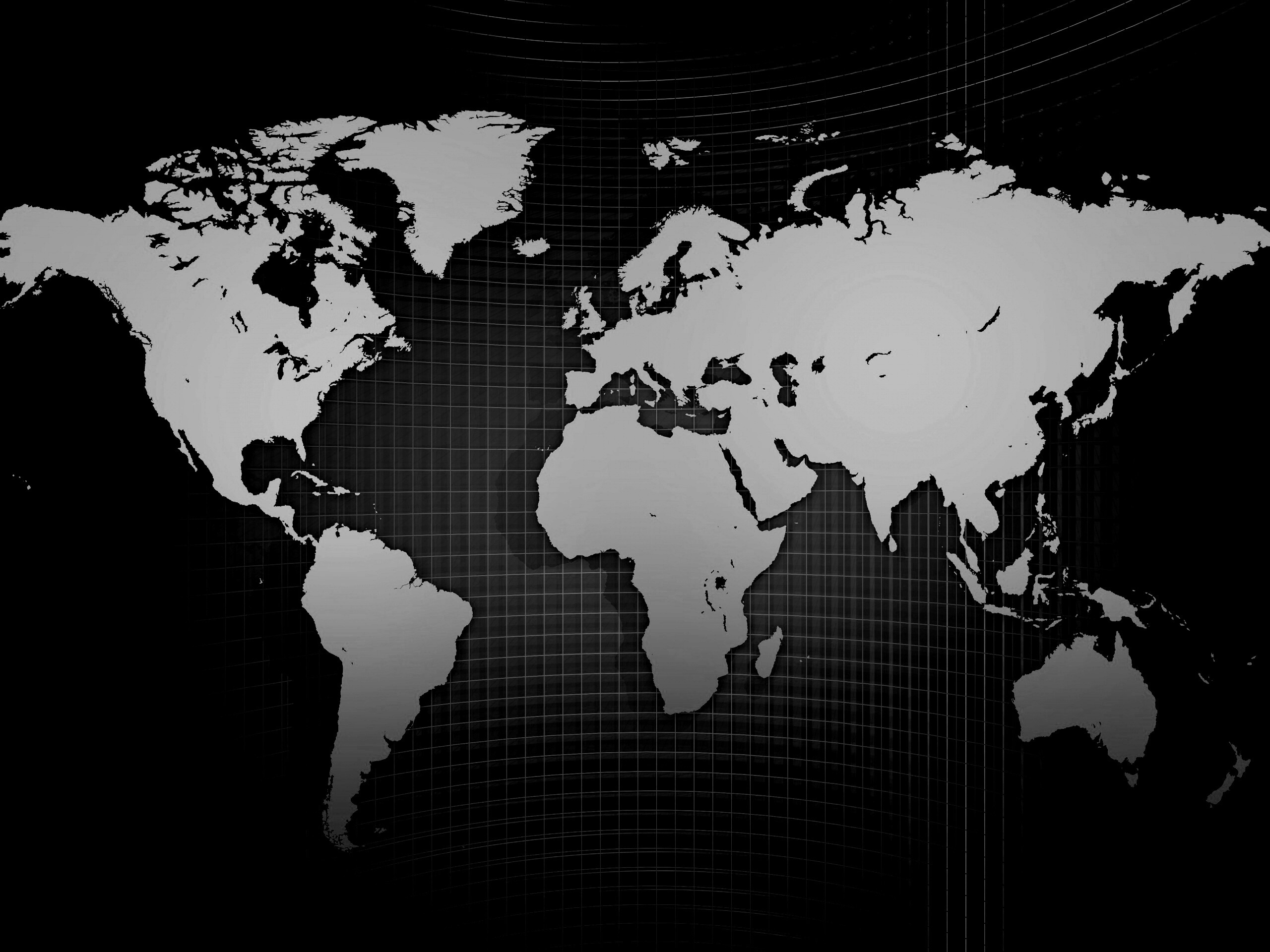 Цифровая карта мира обои