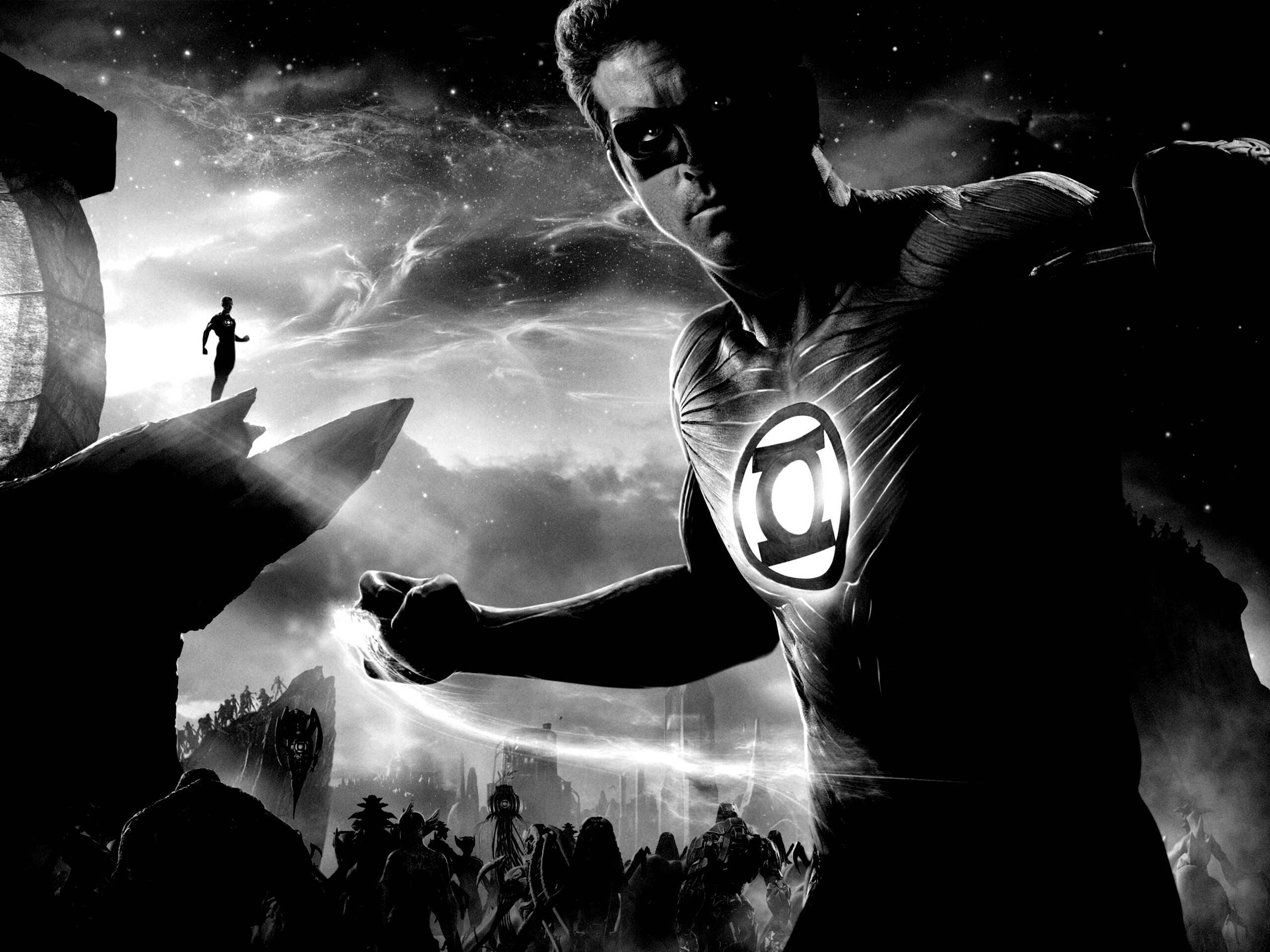 Зелёный фонарь обои