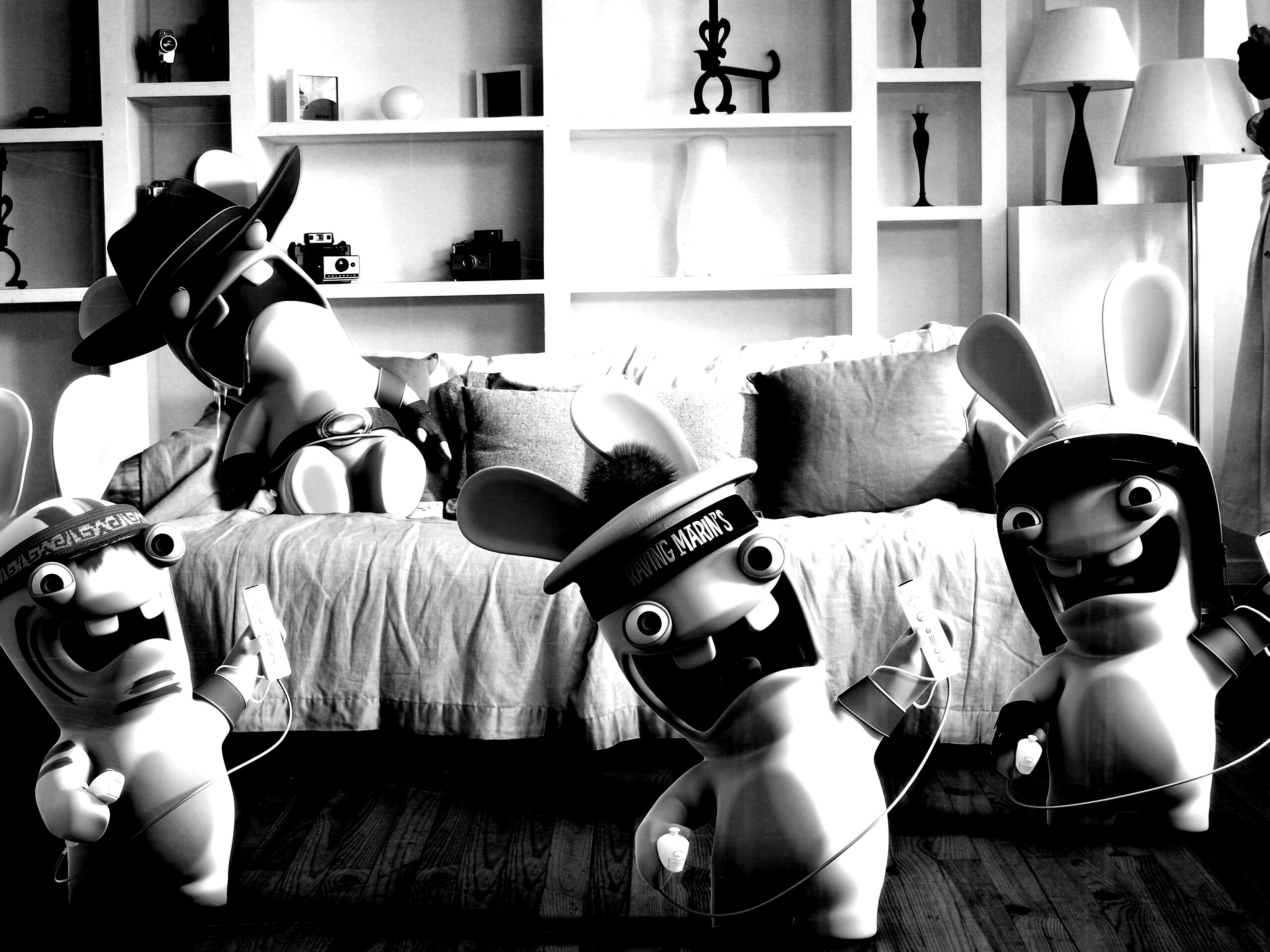Raving Rabbids wii обои