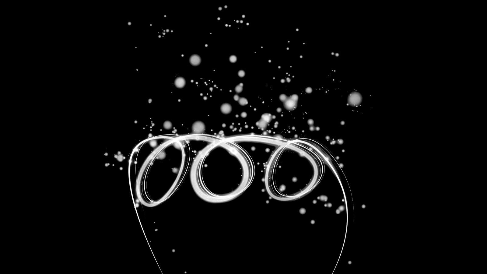 Огненные кольца обои