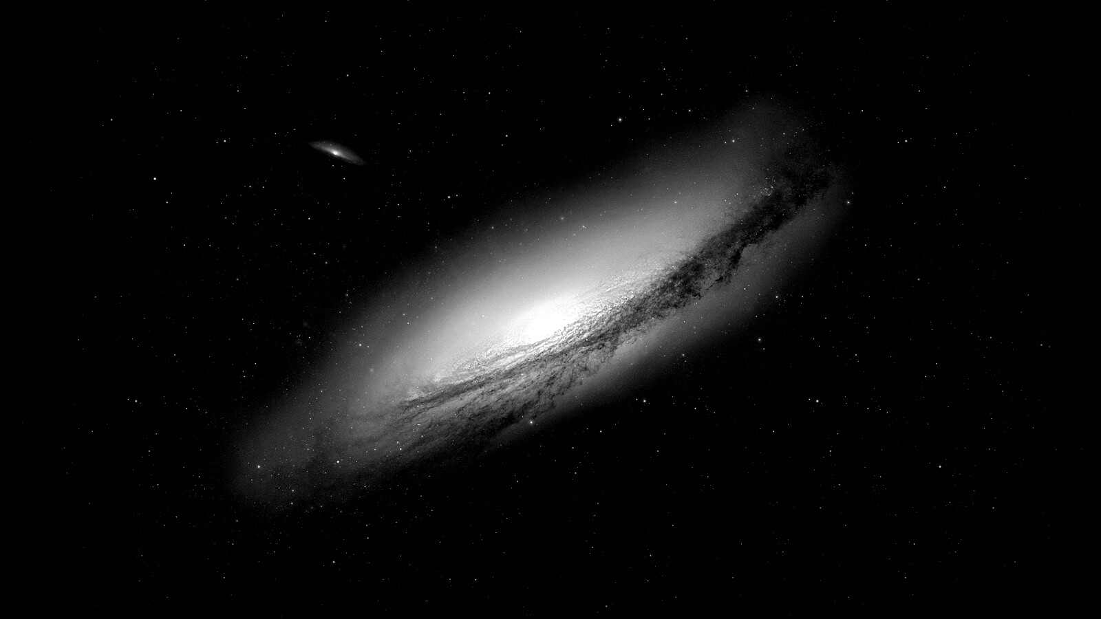 Вид на галактику обои