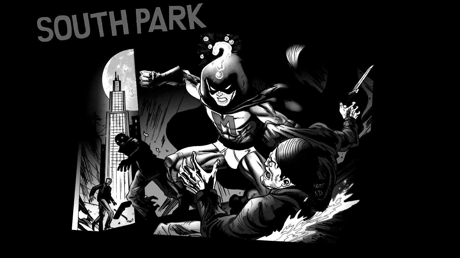 Комикс про Мистериона обои