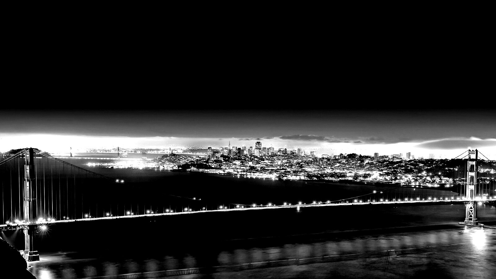 Ночной Нью-Йорк обои