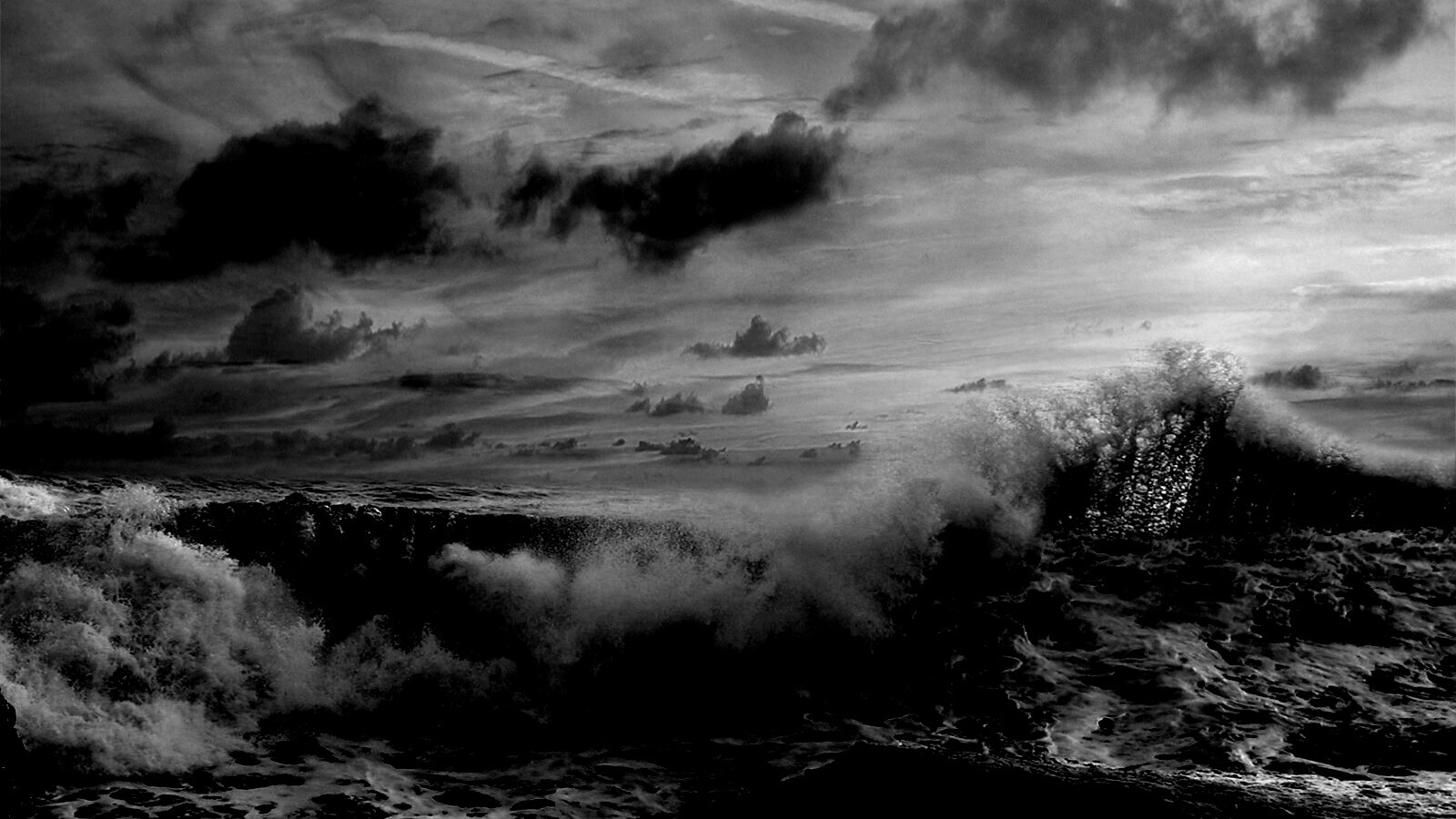 Бушующее море обои