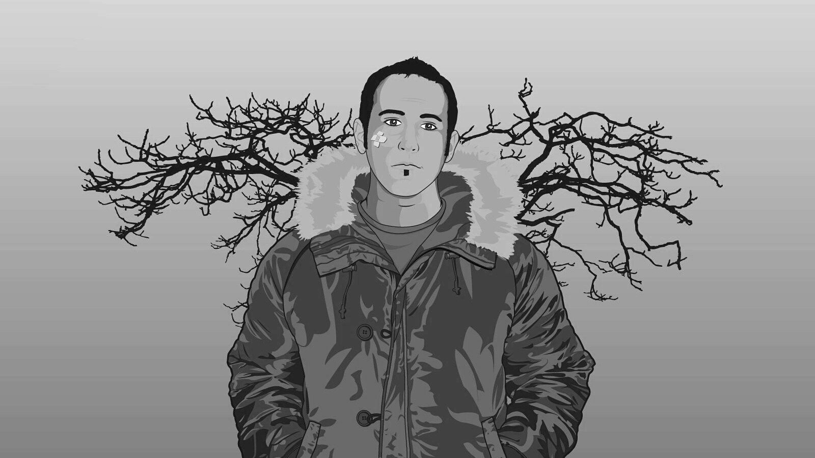 Парень-олень обои