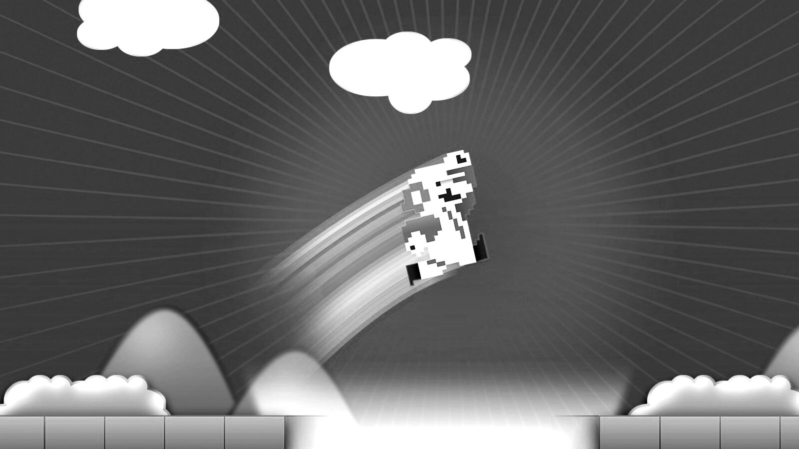 Прыжок Марио обои