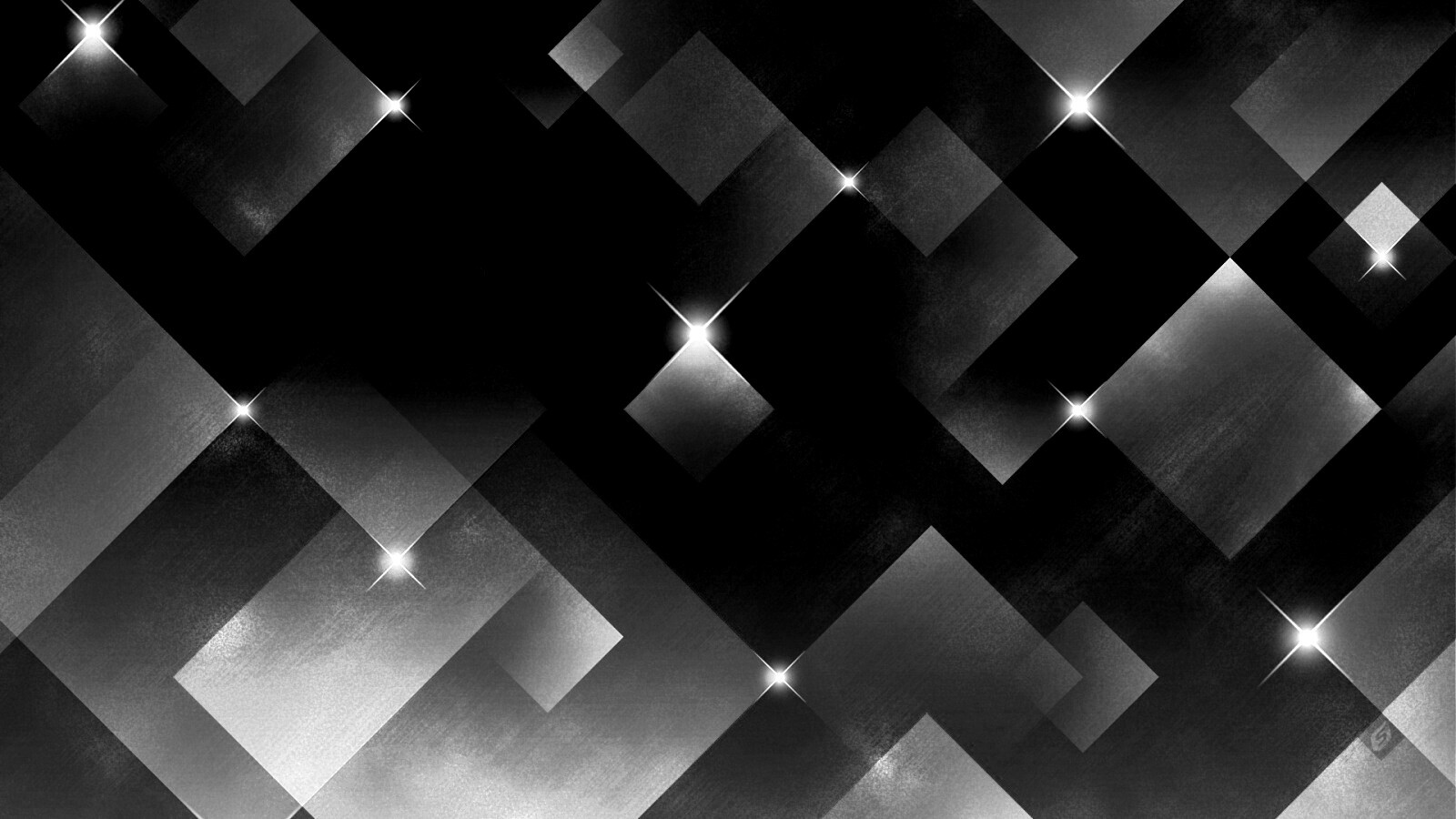 Красные и синие ромбы обои