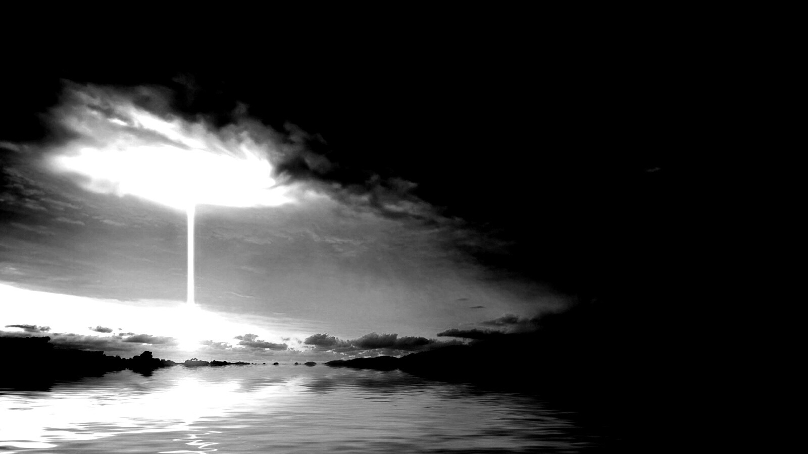 Луч с неба обои