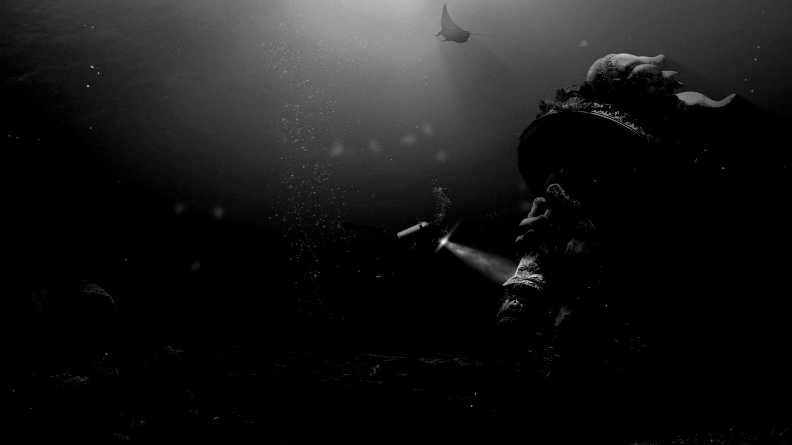 Затопленный Нью-Йорк обои