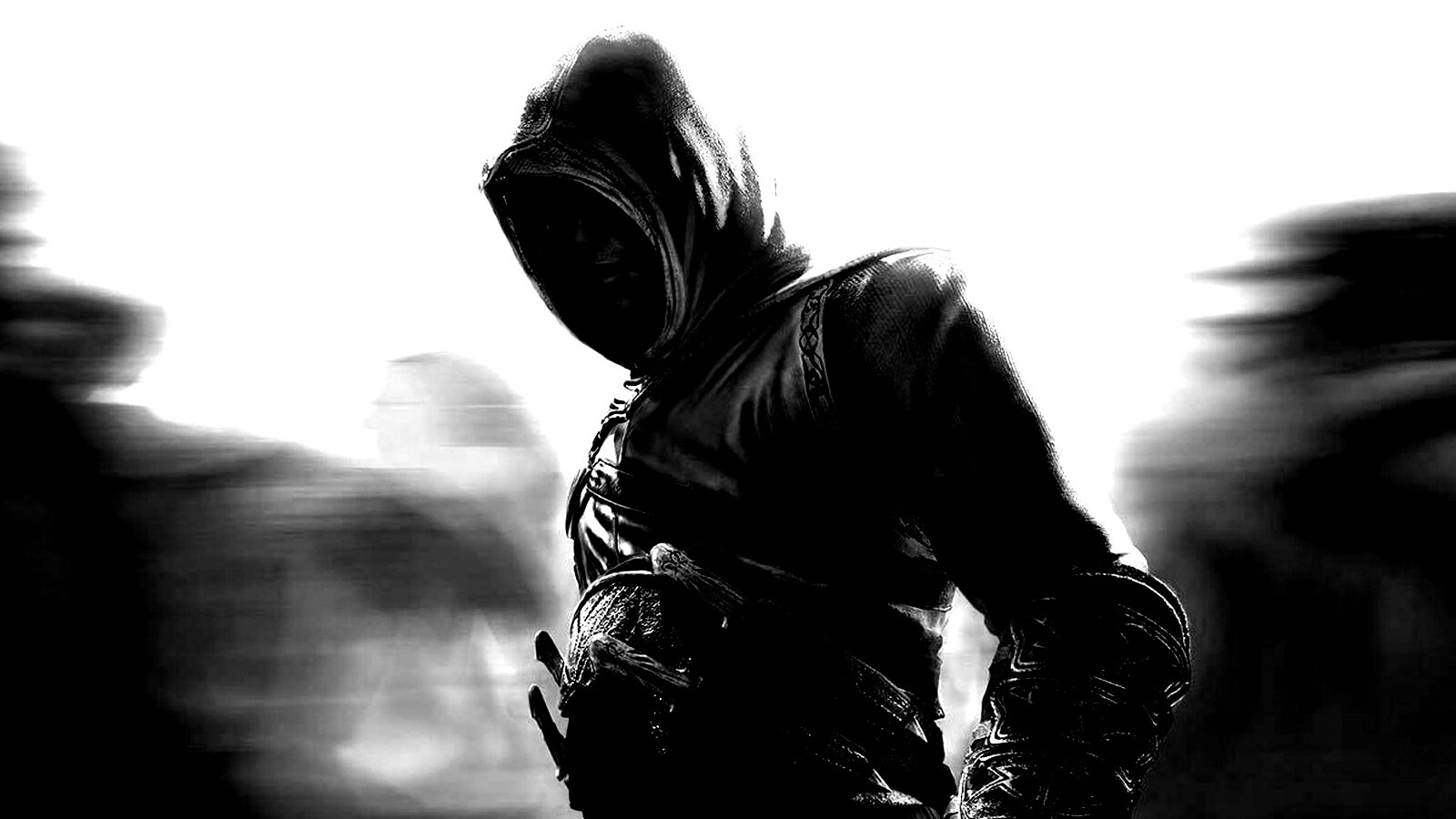 Ассасин в толпе обои