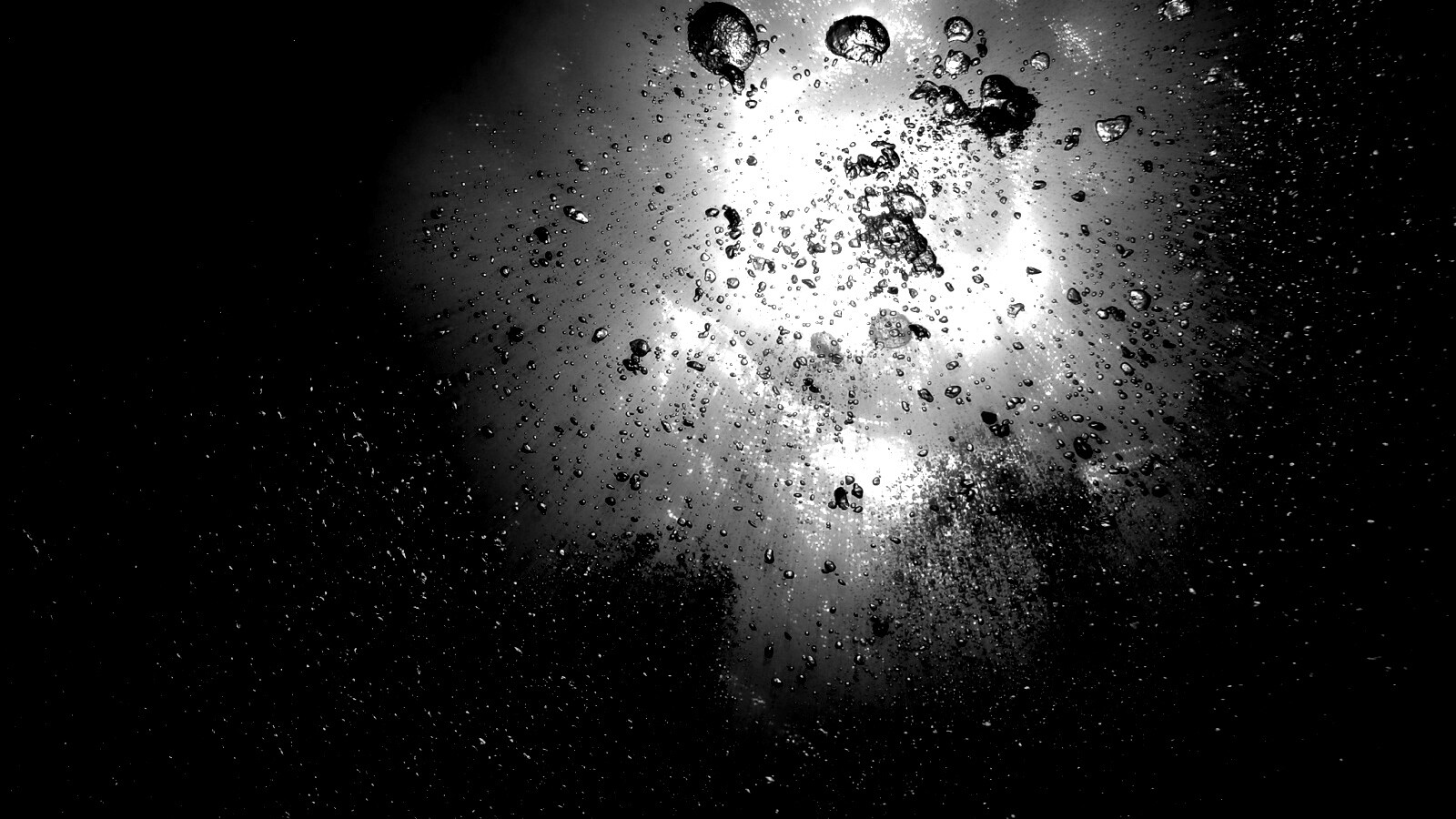 Всплывающие пузыри обои