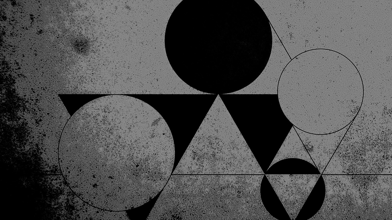 Структура из геометрических фигур обои