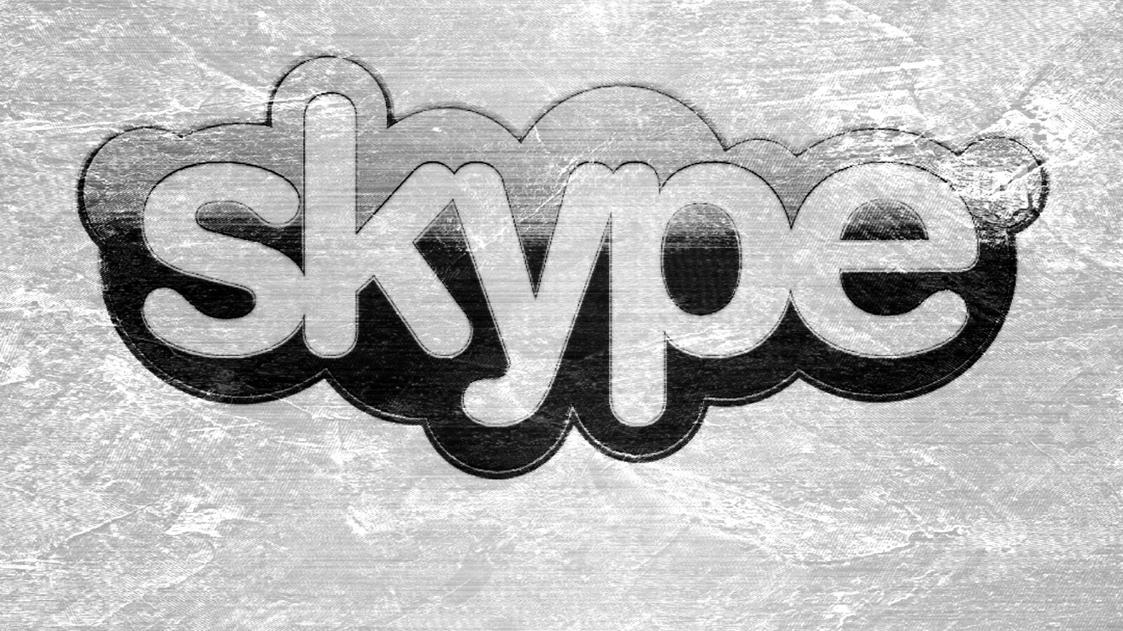 Логотип Скайп на доске обои