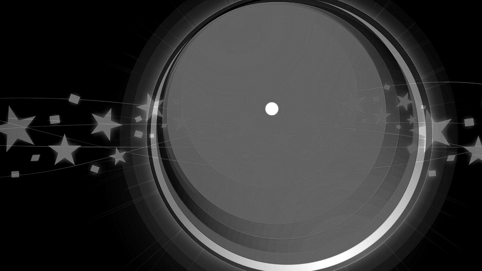 Большой красно-желтый круг обои