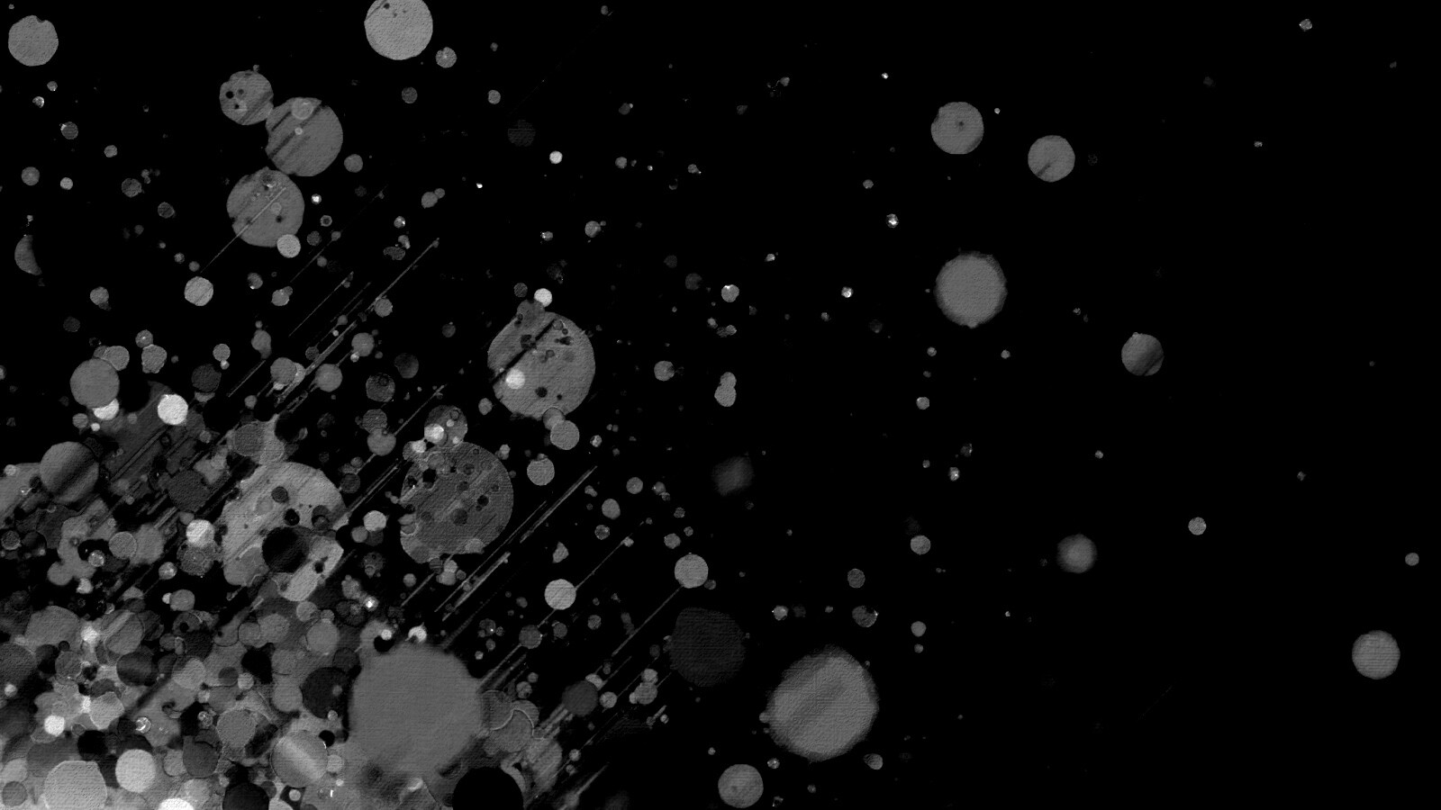 Полёт разноцветных кругов обои