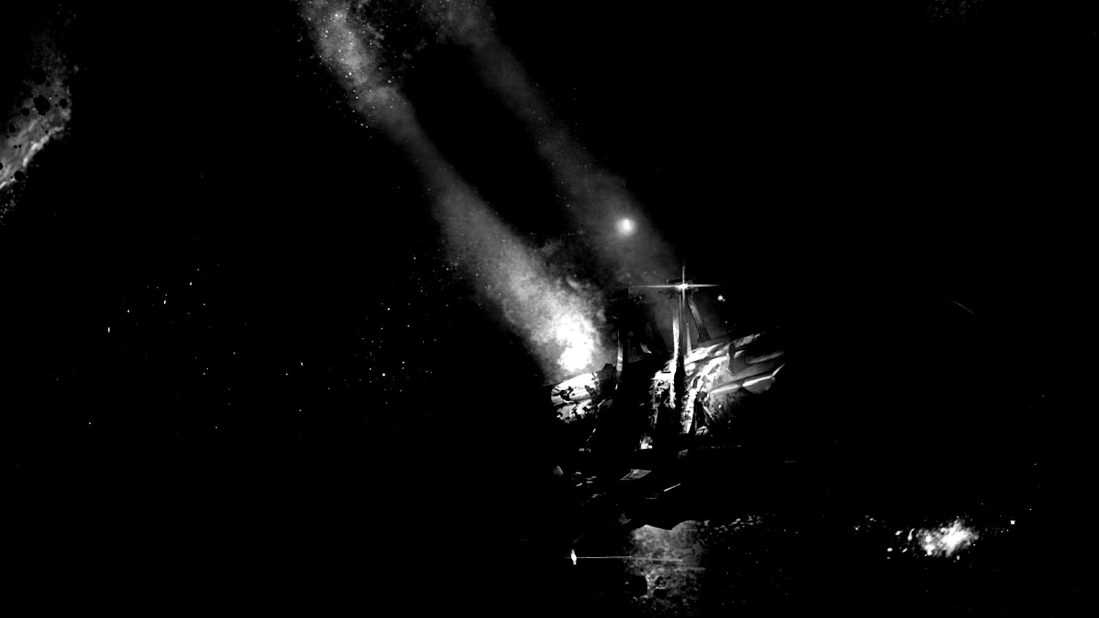 В космических глубинах обои