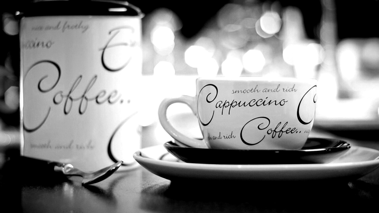 Чашечка капучино обои