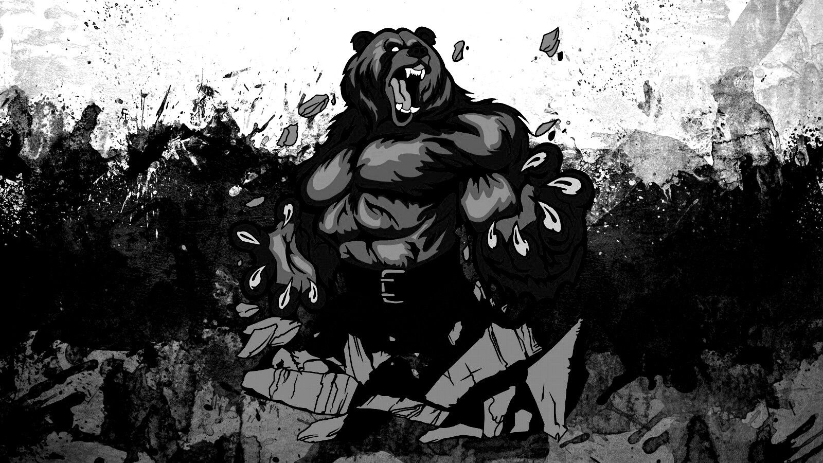 Русский патриотический медведь обои