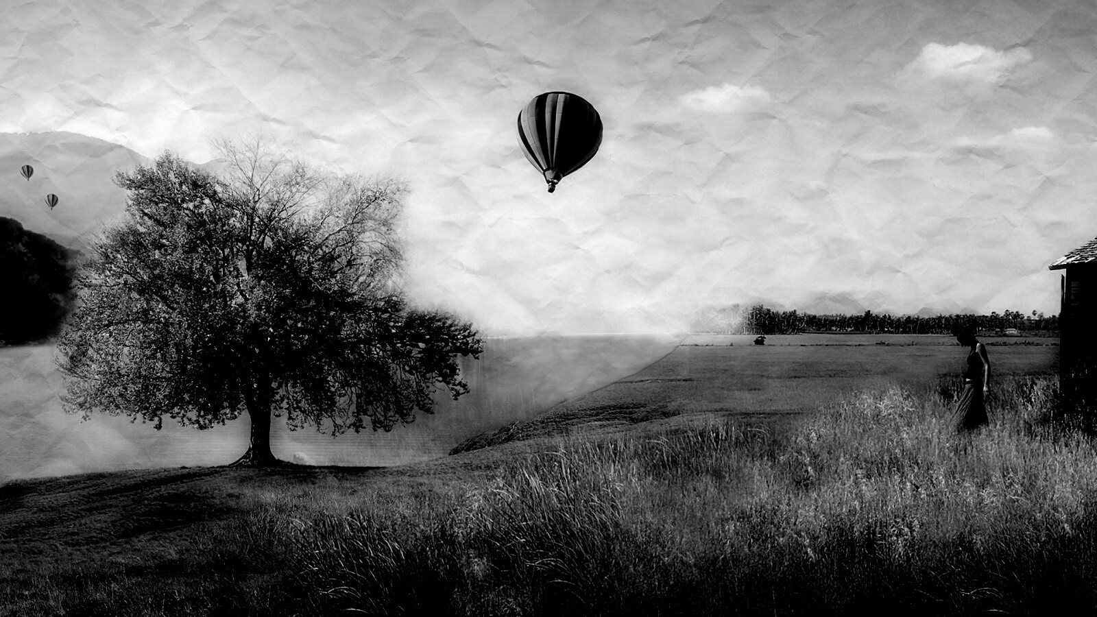 Умиротворенный коллаж обои