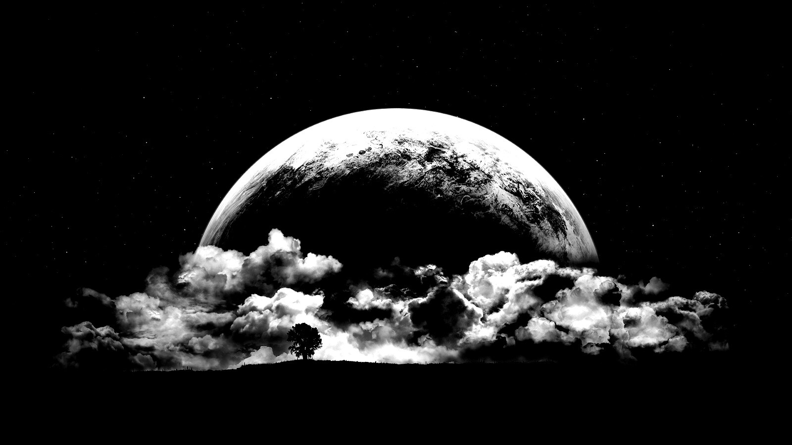 Наедине с вселенной обои