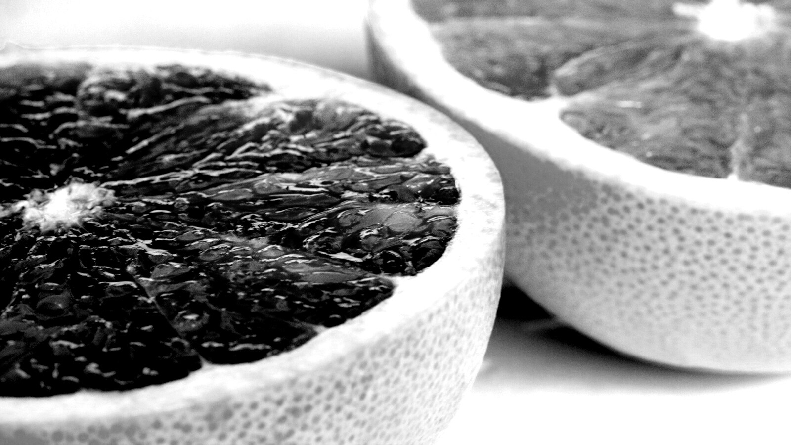 Грейпфрут в разрезе обои