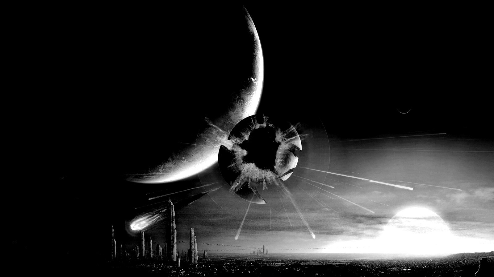 Катастрофа планетарного масштаба обои