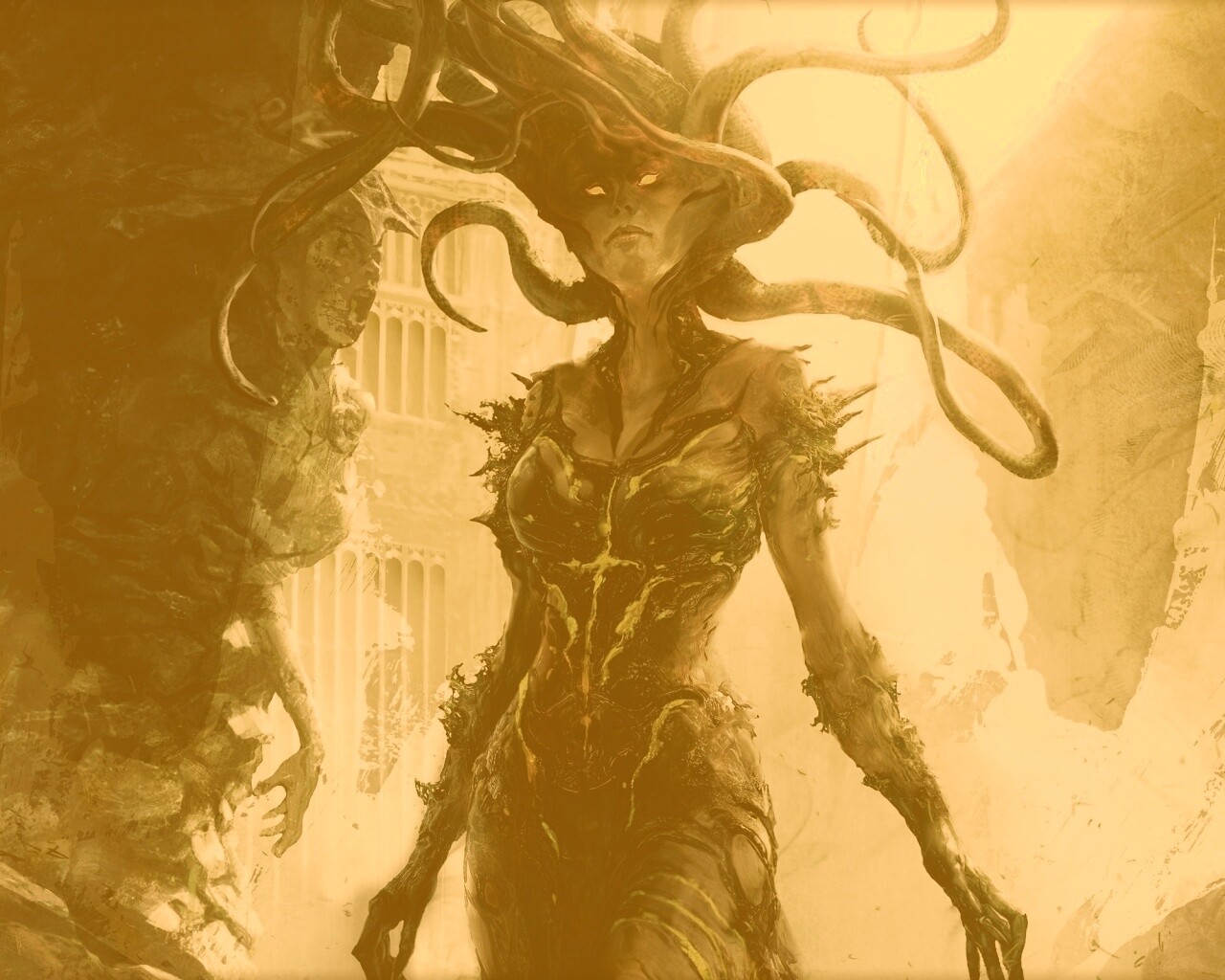 Горгона обои