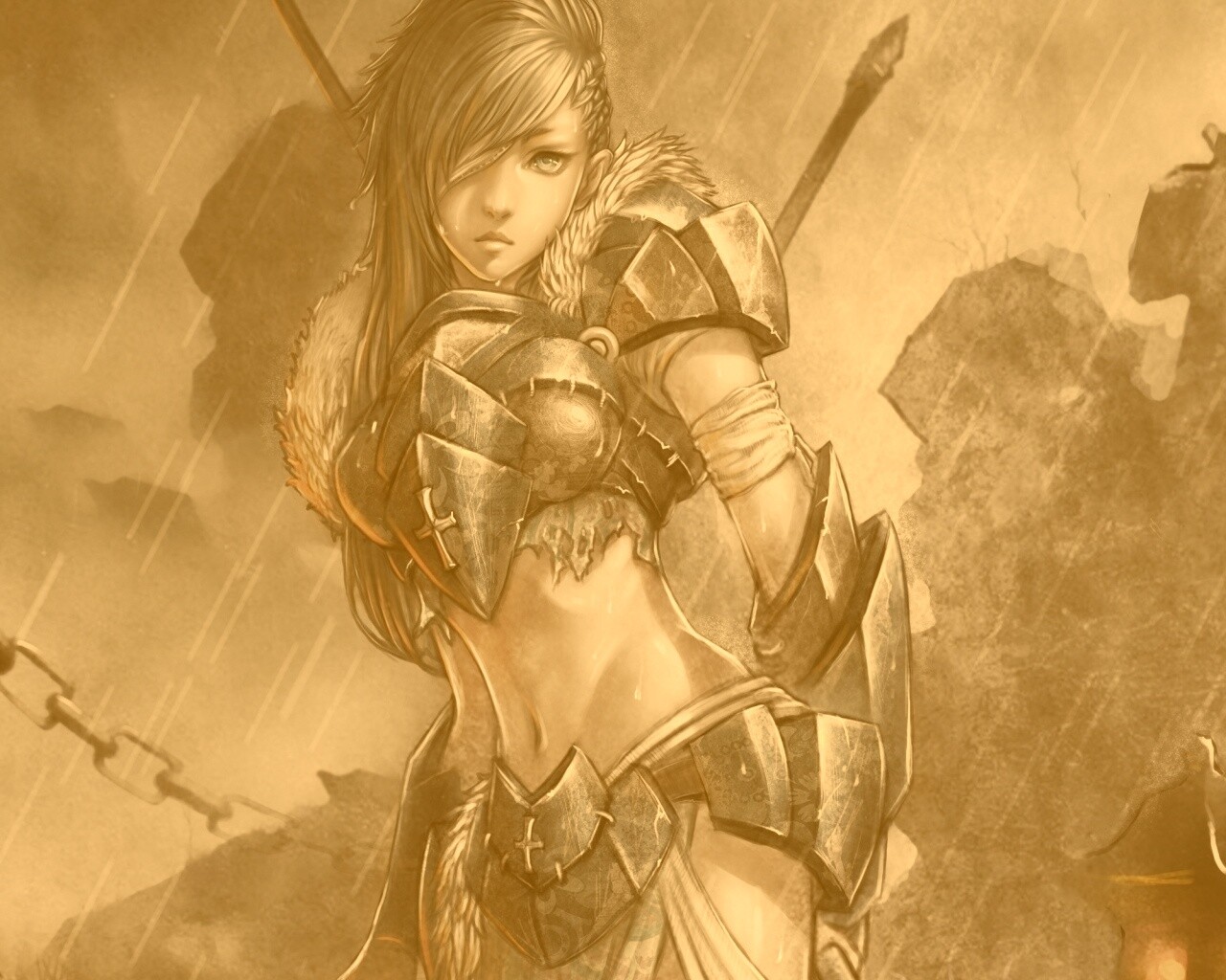 Прикованная обои