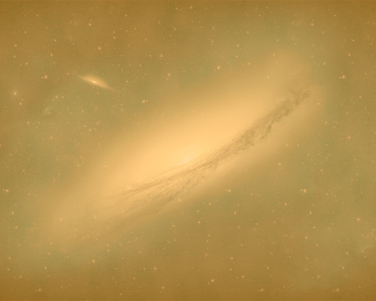 Вид на галактику обои