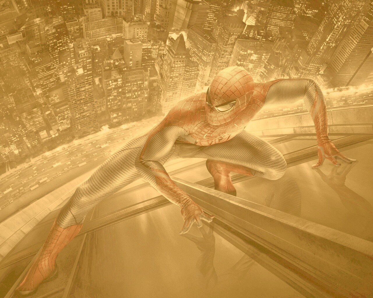 Новый человек паук обои