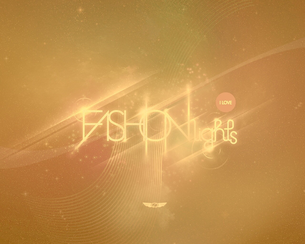 I love fashion lights обои
