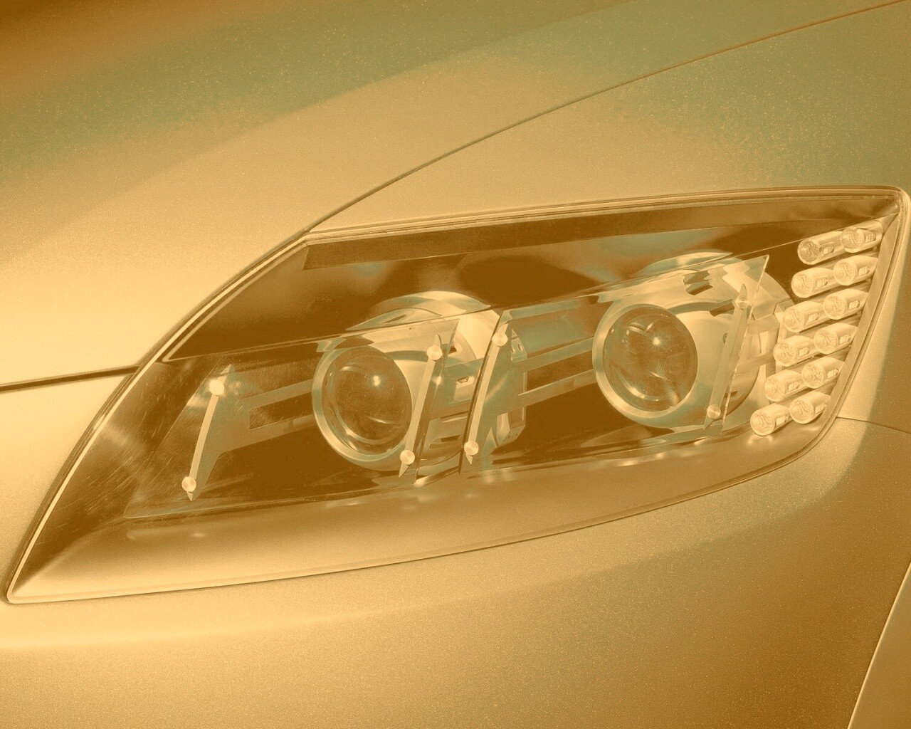 Глазастая фара обои