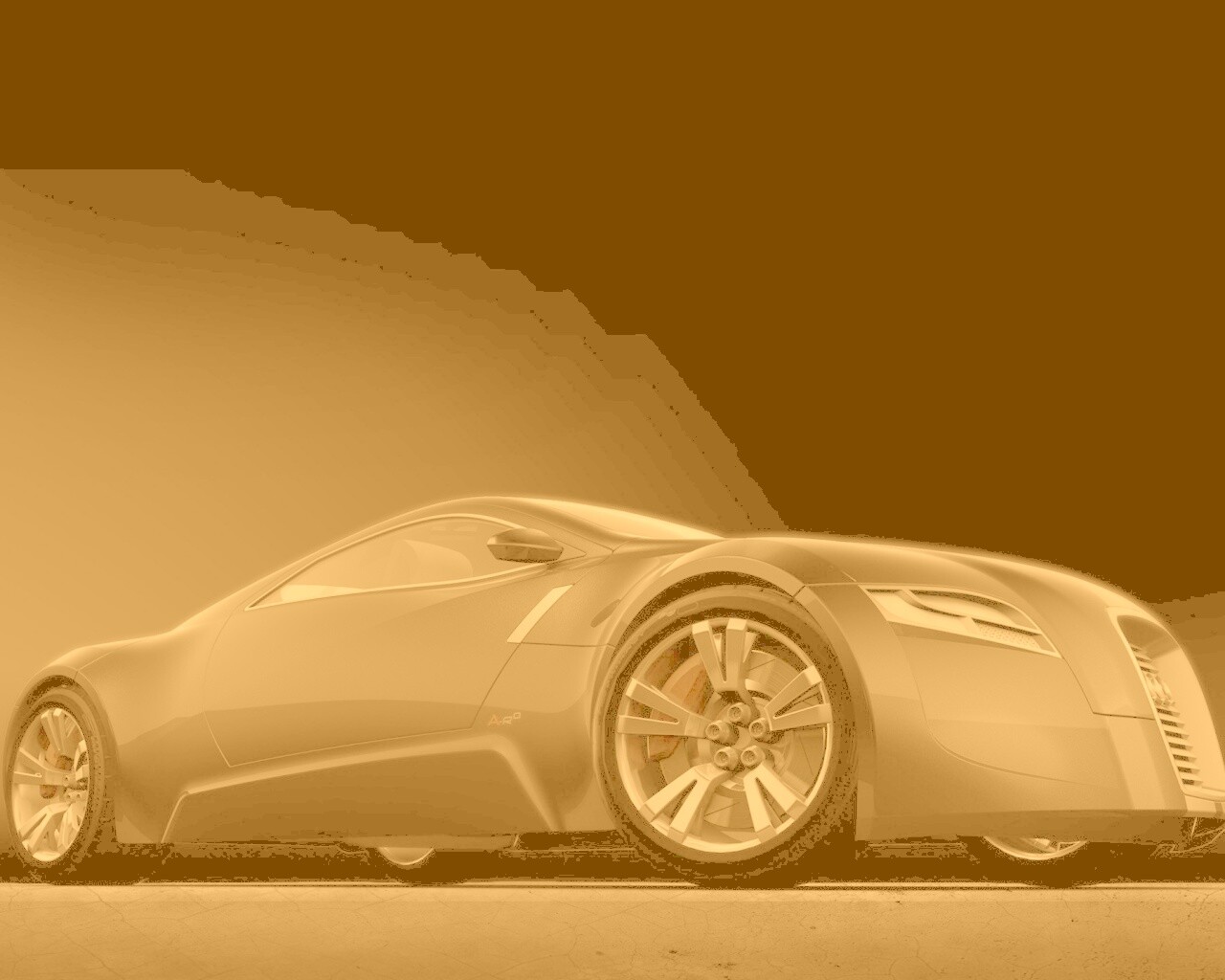 Концепт Audi R Zero обои