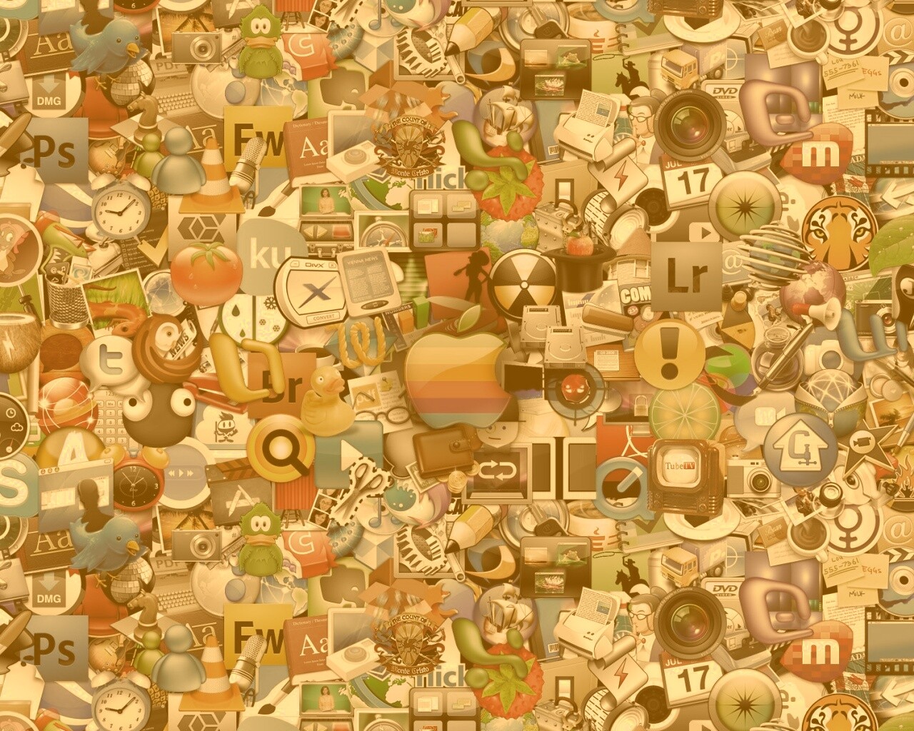 Иконки приложений для устройств Apple обои