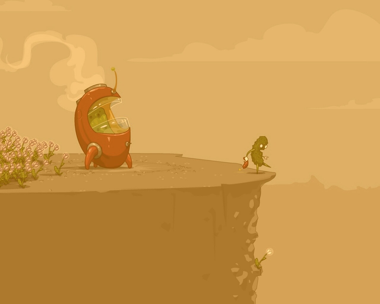 Инопланетное растение обои