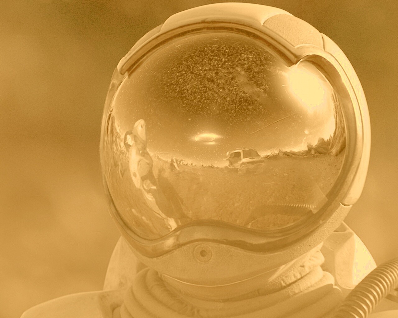 Первопроходцы на Марсе обои