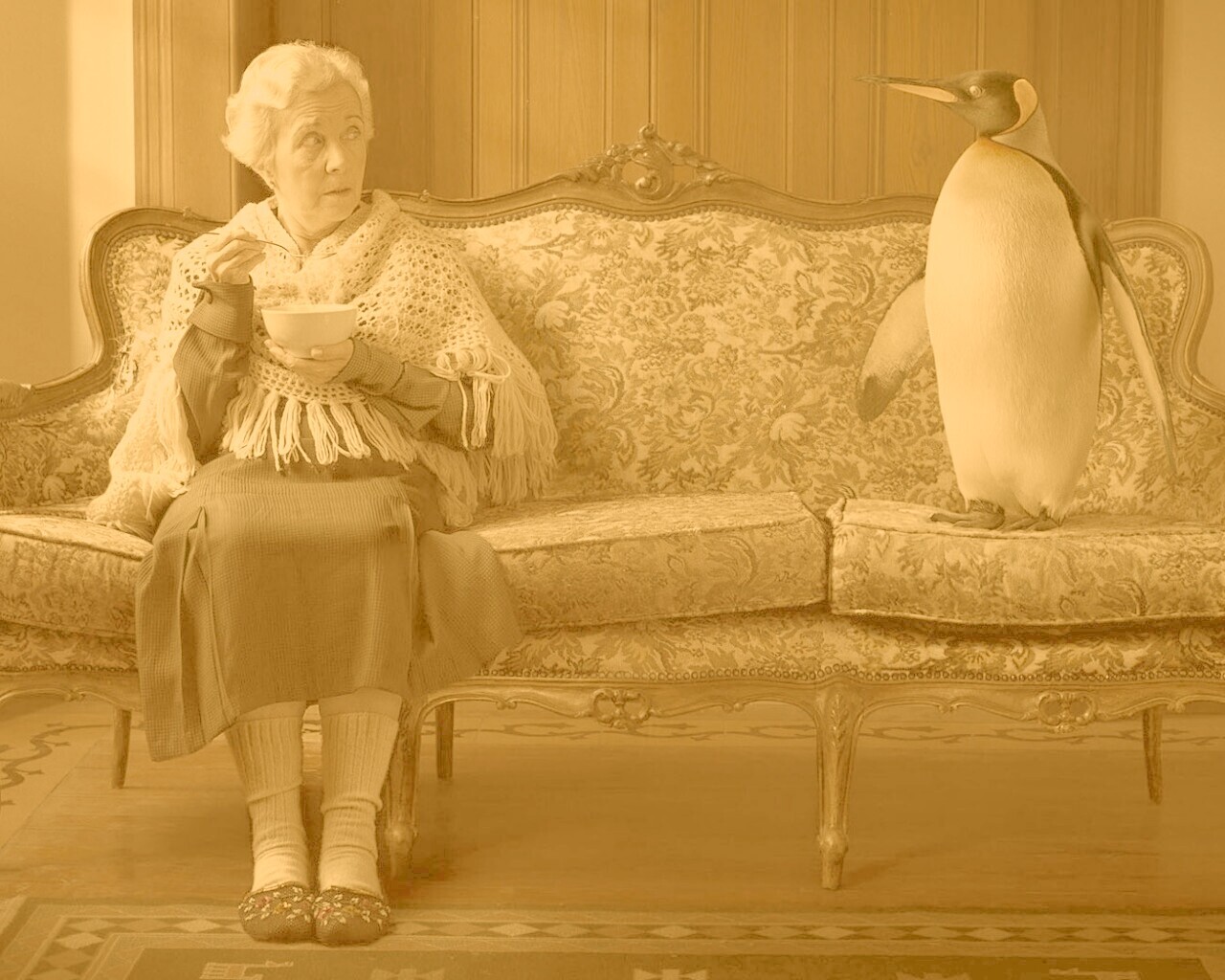 Соседи по дивану обои